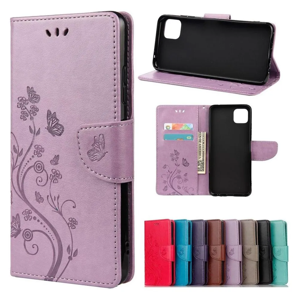 König Design Hülle Handy Schutz für Samsung Galaxy A22 5G Case Cover Tasche Etuis Violett Neu (Samsung Galaxy A22 5G)