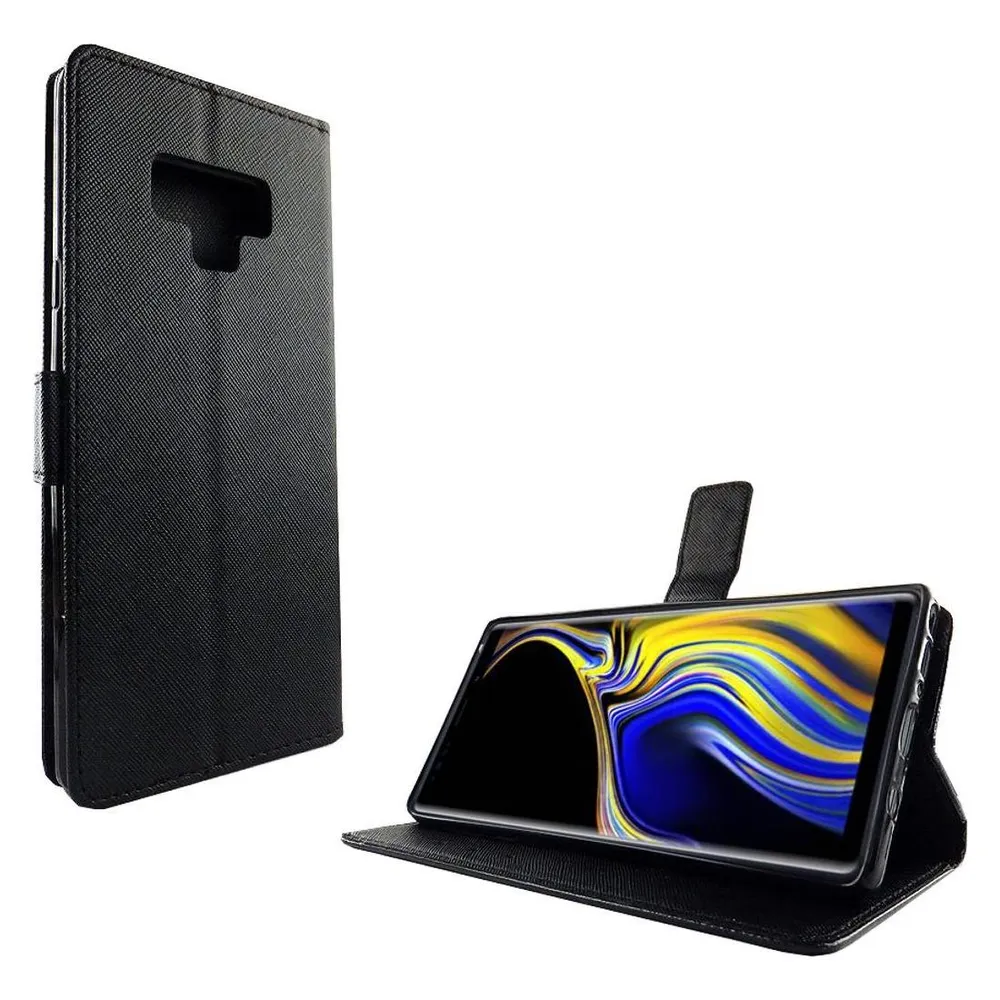 König Design Hülle Handy Schutz für Samsung Galaxy Note 9 Case Cover Tasche Wallet Etui Neu (Samsung Galaxy Note 9)
