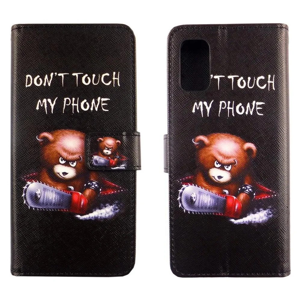 König Design Hülle Handy Schutz für Samsung Galaxy A41 Case Cover Tasche Wallet Etui Bumper (Samsung Galaxy A41)