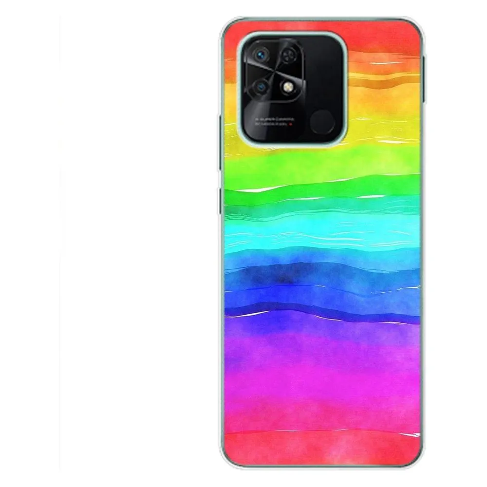 König Design Hülle Handy Schutz für Xiaomi Redmi 10C Case Cover Tasche Bumper Etuis TPU Neu (Xiaomi Redmi 10C)