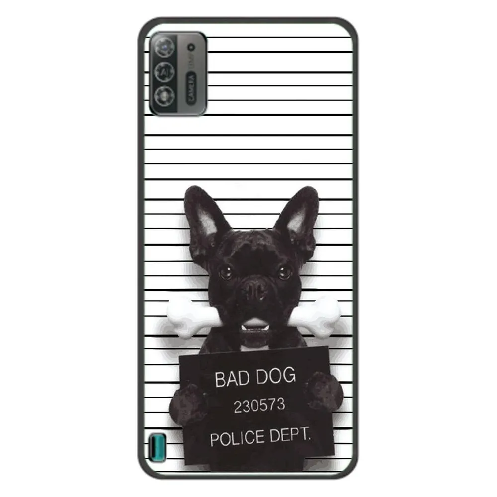 König Design Hülle Handy Schutz für ZTE Blade A52 Lite Case Cover Tasche Bumper Etuis TPU Neu (ZTE Blade A52 Lite)