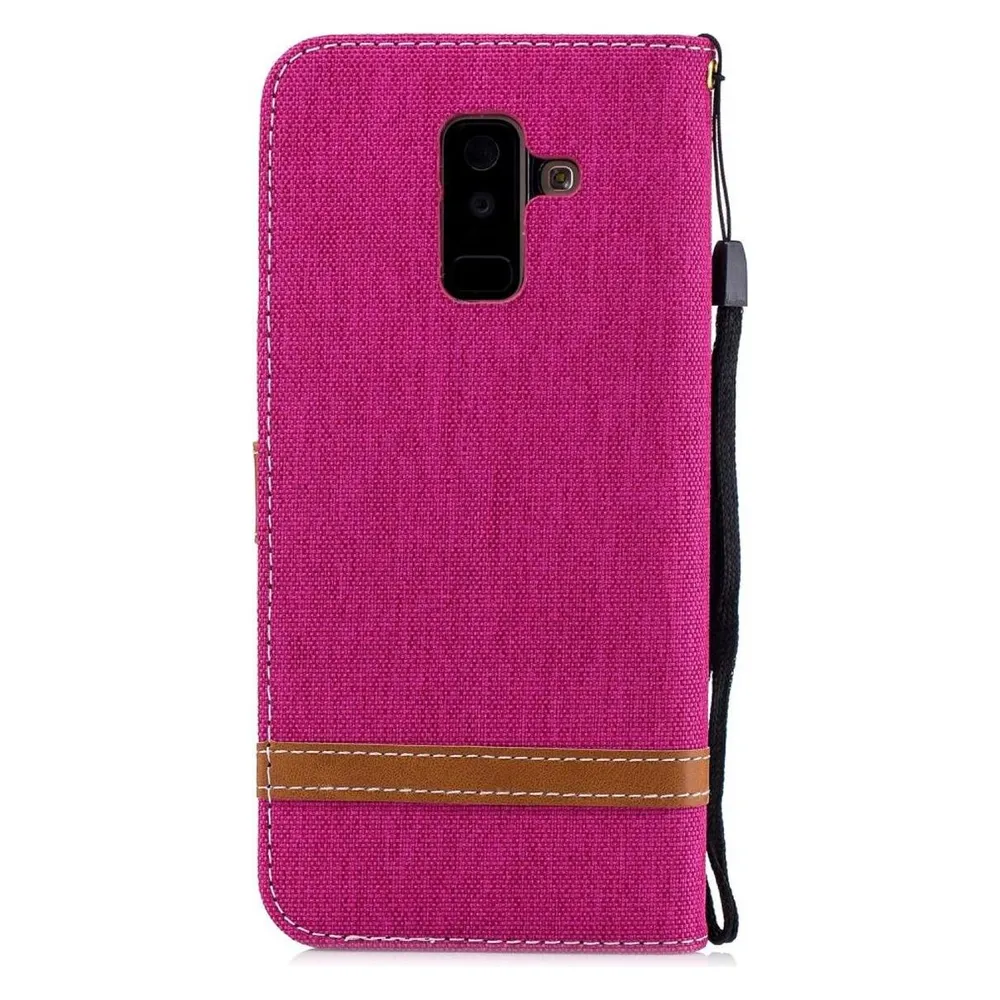 König Design Hülle Handy Schutz für Samsung Galaxy A6 Plus (2018) Case Cover Tasche Wallet (Samsung Galaxy A6 (2018))