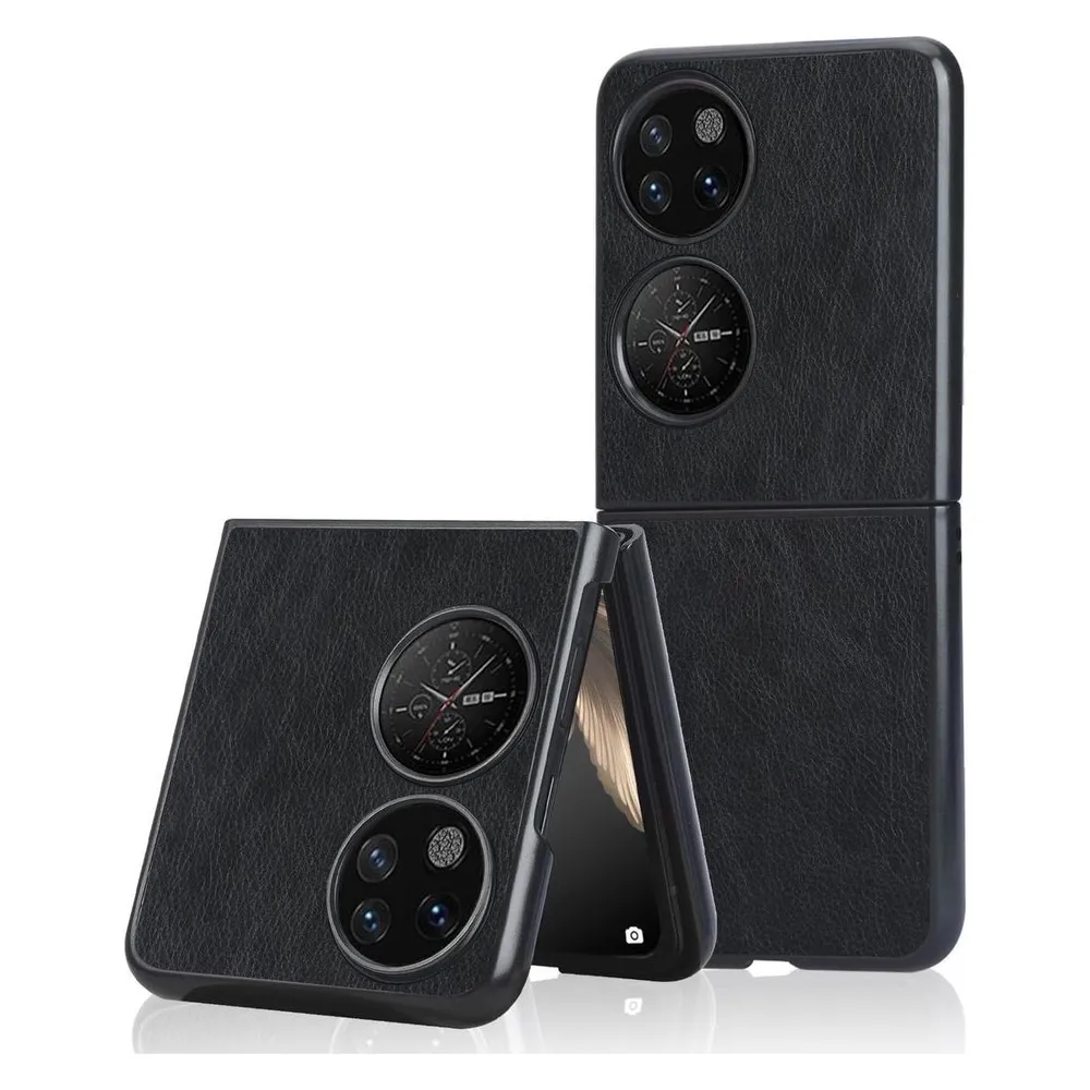 König Design Hülle Handy Schutz für Huawei P50 Pocket Case Cover Bumper Etuis Schale Rahmen (Huawei P50 Pocket)