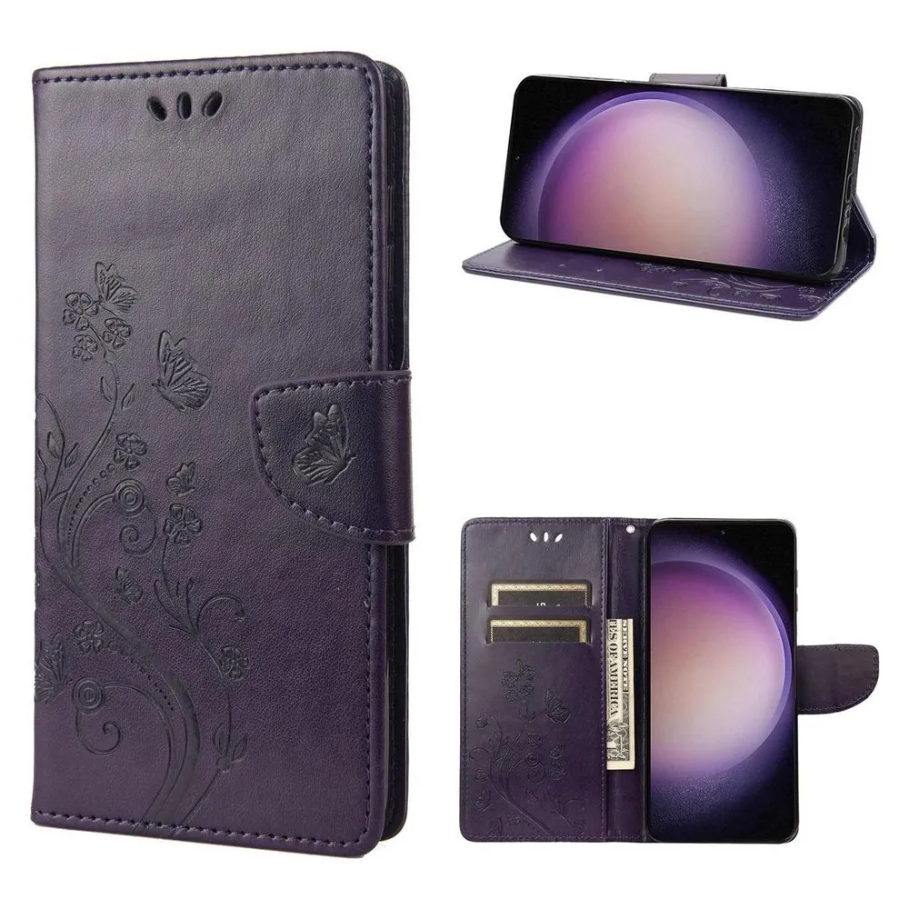 König Design Hülle Handy Schutz für Samsung Galaxy S23 Plus Ultra Case Cover Tasche Wallet (Samsung Galaxy S23+)