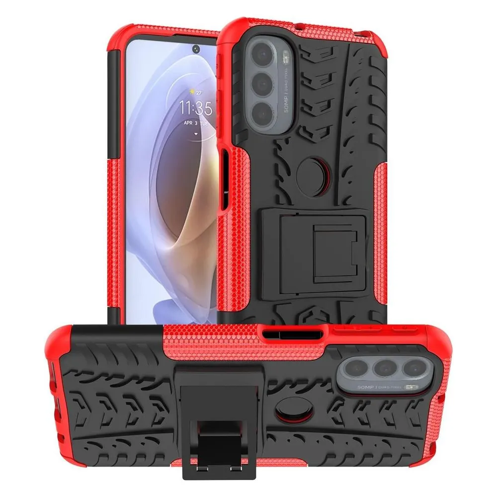 König Design Hülle Handy Schutz für Motorola Moto G31 / G41 Case Cover Bumper Etuis Halter (Motorola Moto G31)