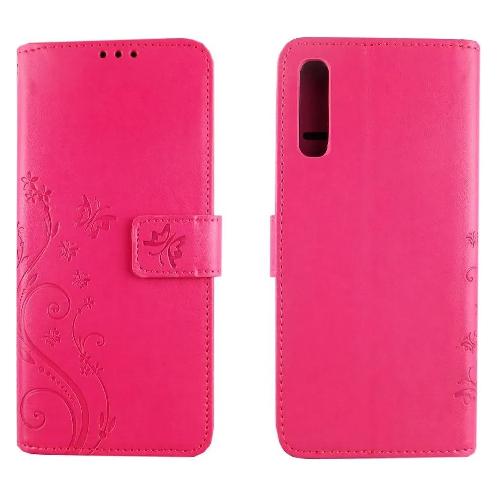 König Design Hülle Handy Schutz für Samsung Galaxy A50 Case Cover Tasche Wallet Etui Bumper (Samsung Galaxy A50)