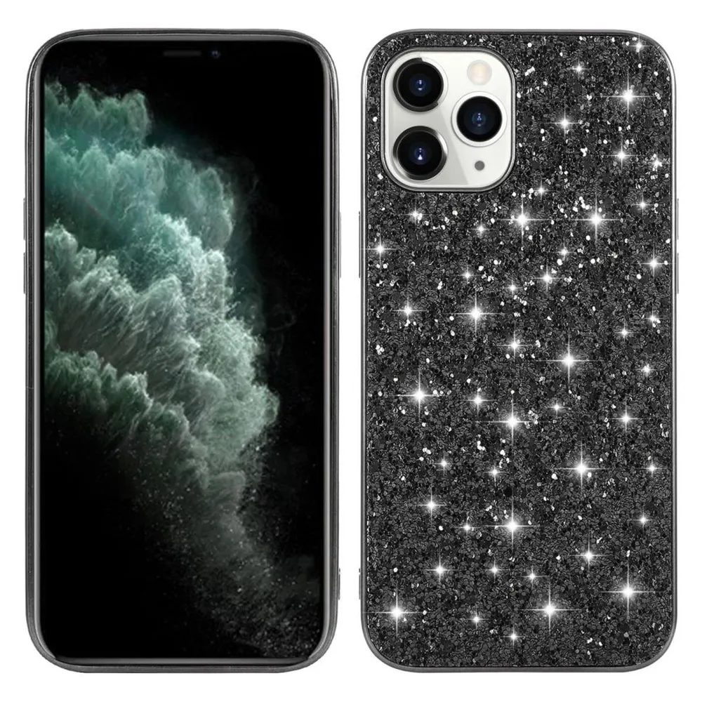 König Design Hülle Handy Schutz für Apple iPhone 12 Pro Max Case Cover Tasche Etuis Schwarz (Apple iPhone 12 Pro Max)