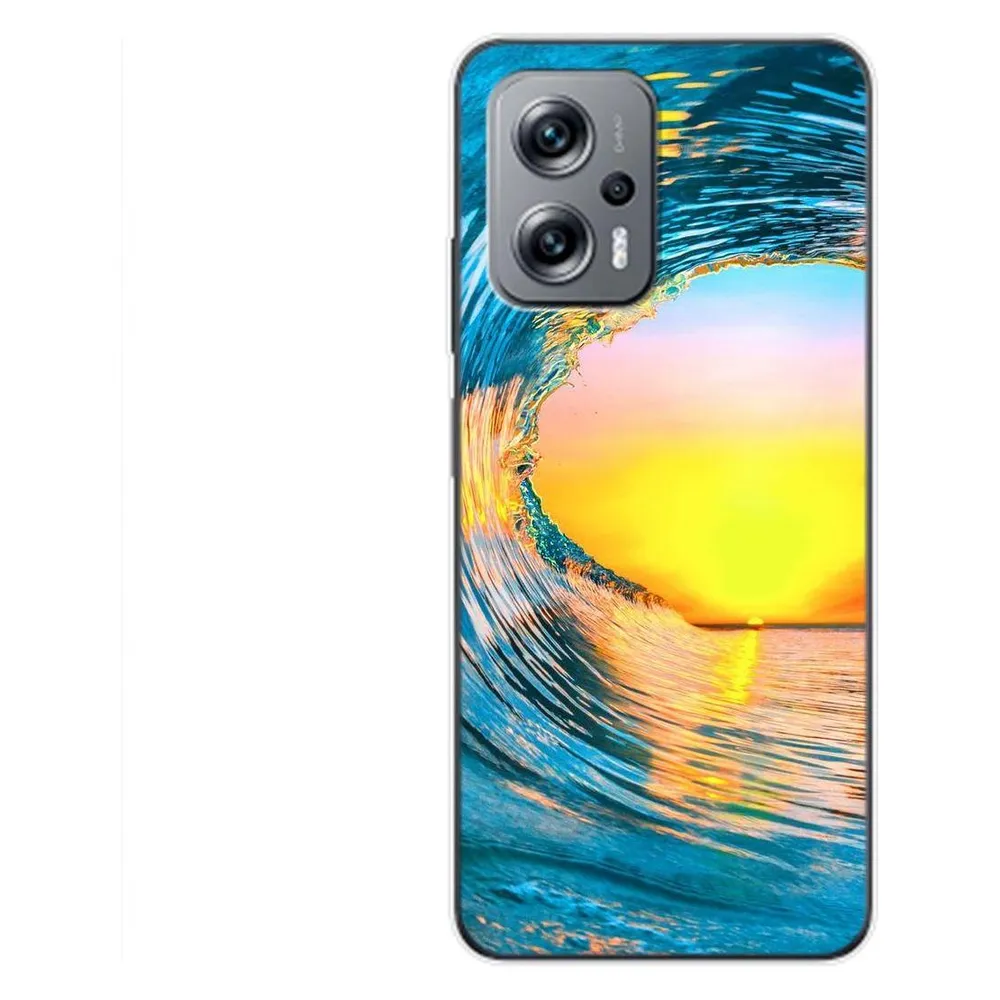 König Design Hülle Handy Schutz für Xiaomi Redmi K50i Case Cover Tasche Bumper Etuis TPU Neu (Xiaomi Redmi K50i)