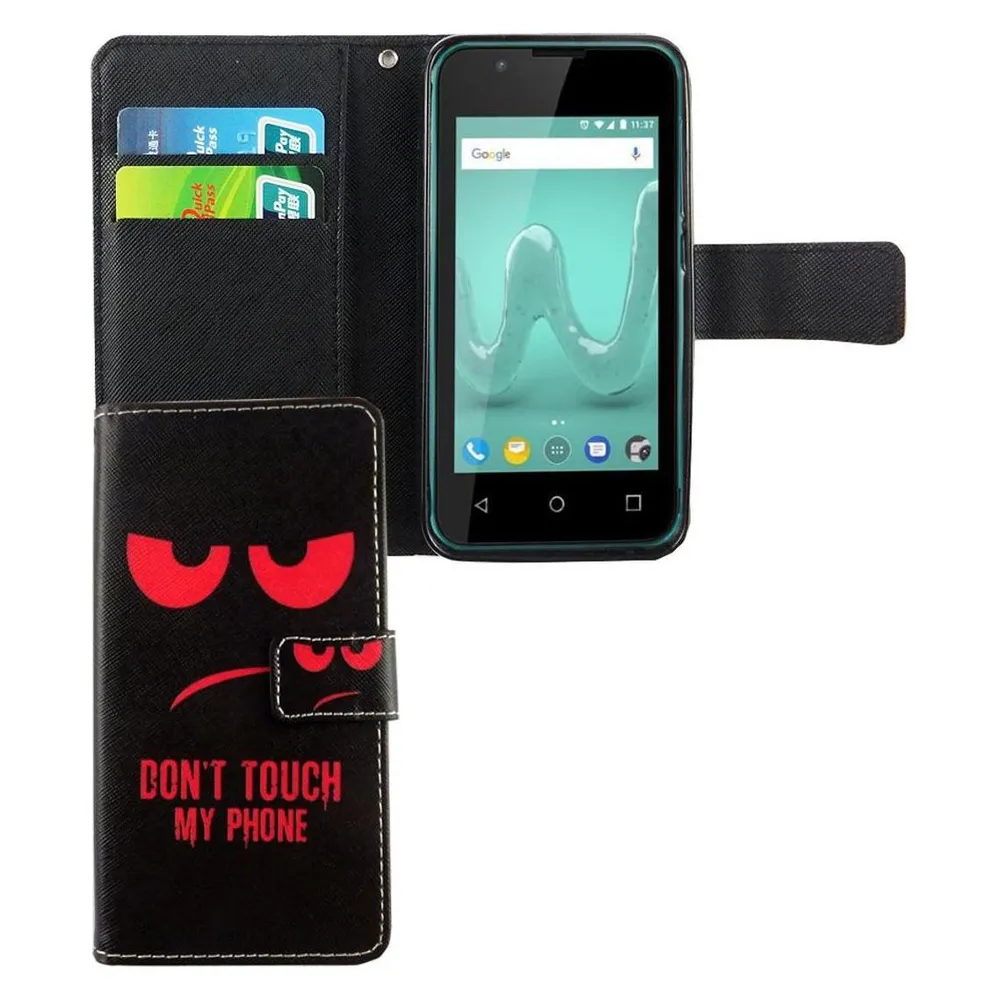 König Design Hülle Handy Schutz für Wiko Sunny 2 Case Cover Tasche Wallet Etui Handyhülle Neu (Wiko Sunny 2)