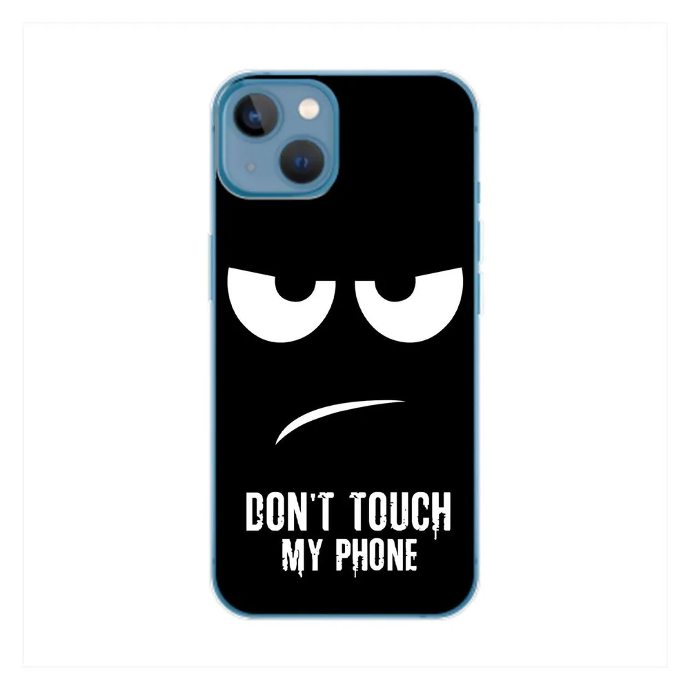 König Design Hülle Handy Schutz für Apple iPhone 14 Case Cover Tasche Bumper Etuis TPU Neu (Apple iPhone 14)