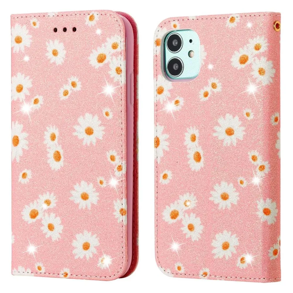König Design Hülle Handy Schutz für Apple iPhone 11 Case Flip Cover Tasche Etuis Bumper Rosa (Apple iPhone 11)