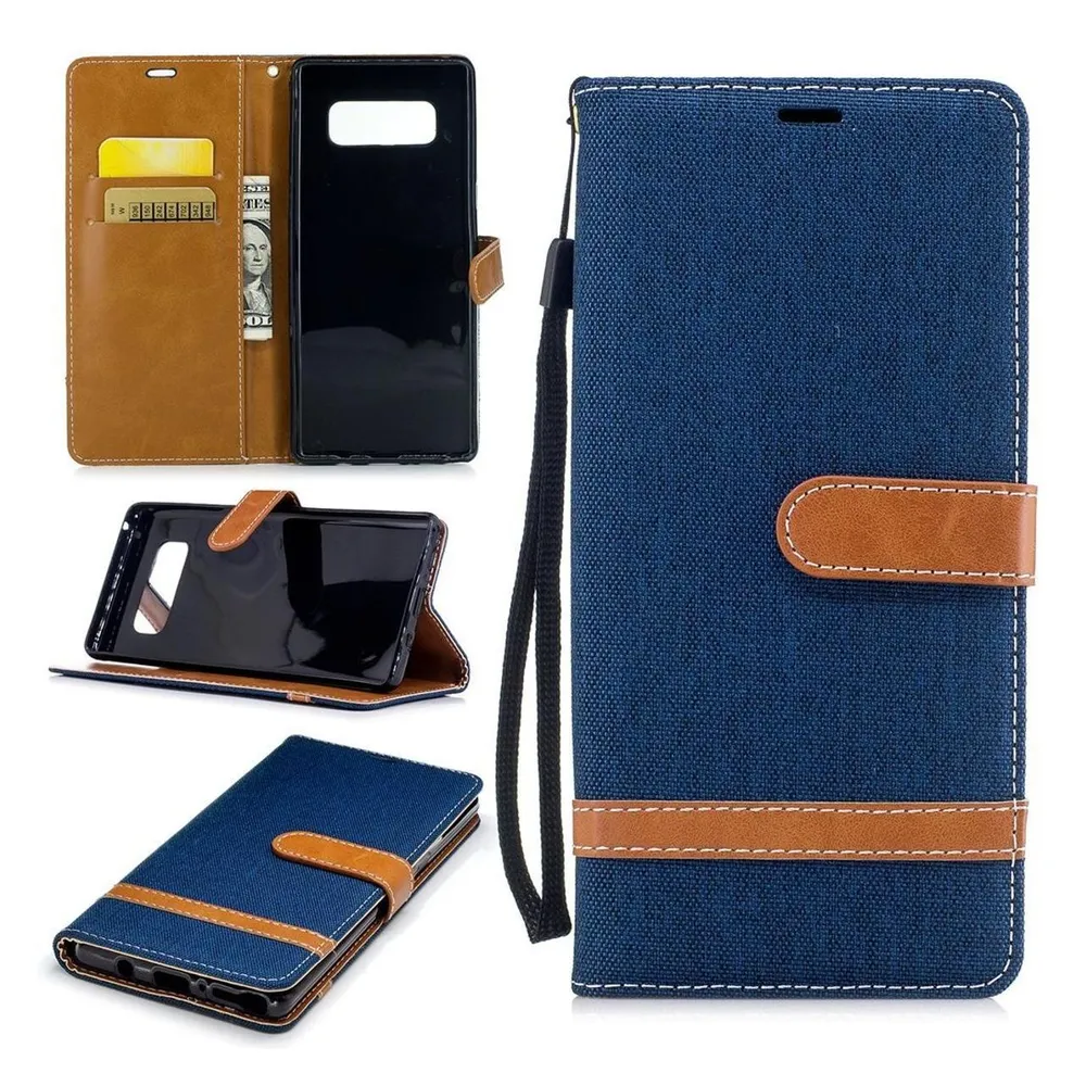 König Design Hülle Handy Schutz für Samsung Galaxy Note 8 Case Cover Tasche Wallet Etui Neu (Samsung Galaxy Note 8)
