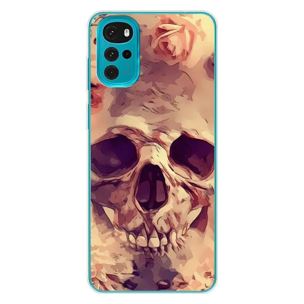 König Design Hülle Handy Schutz für Motorola Moto G22 Case Cover Tasche Bumper Etuis TPU Neu (Motorola Moto G22)