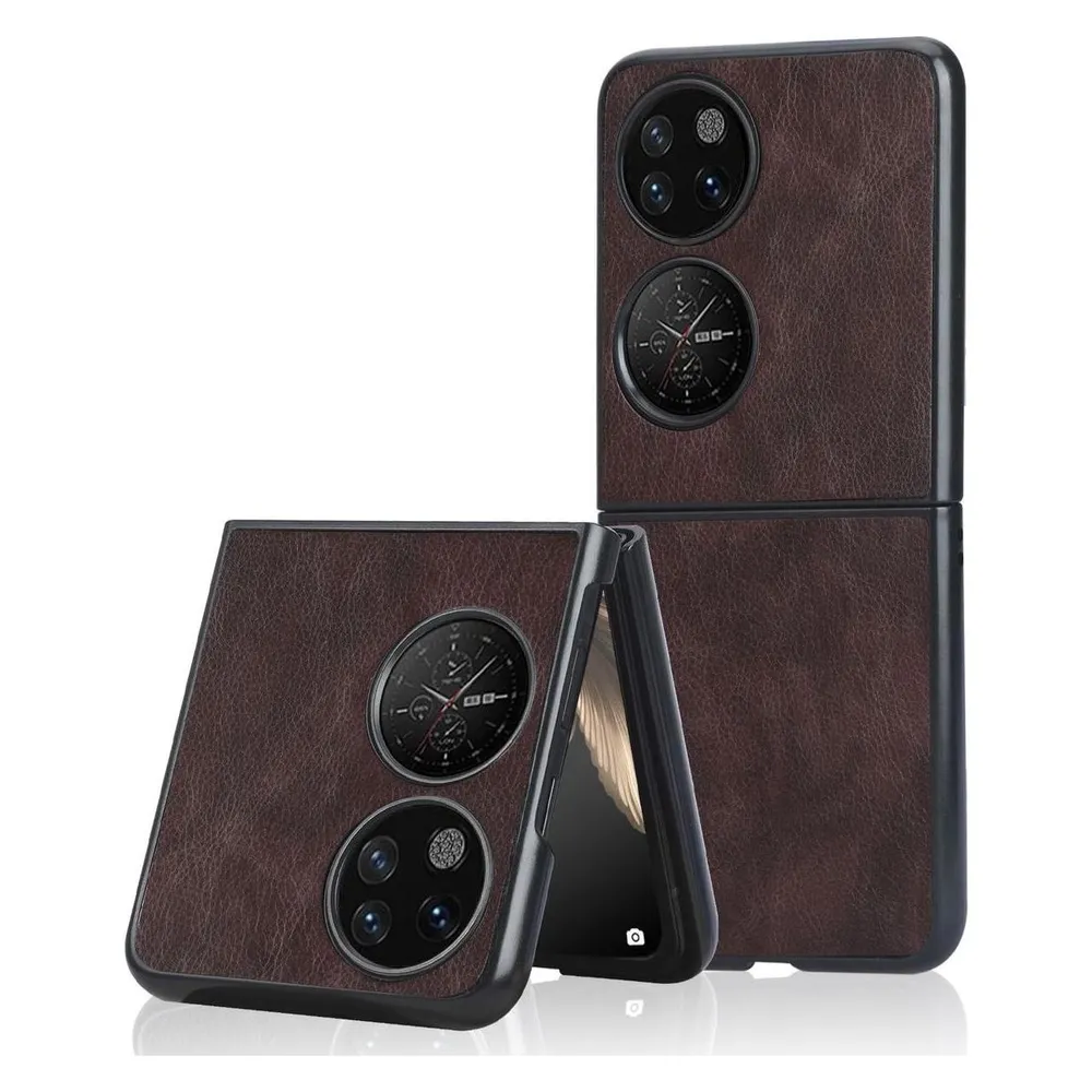 König Design Hülle Handy Schutz für Huawei P50 Pocket Case Cover Bumper Etuis Schale Rahmen (Huawei P50 Pocket)