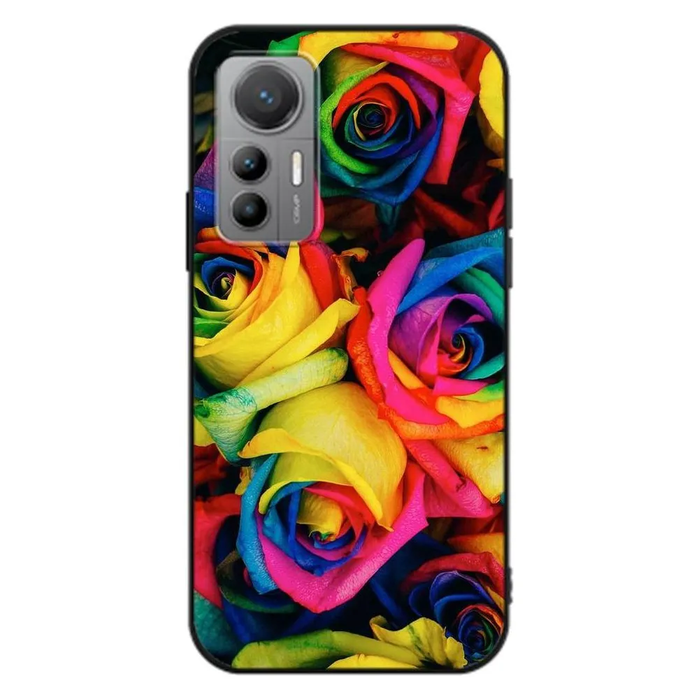 König Design Hülle Handy Schutz für Xiaomi 12 Lite Case Cover Tasche Bumper Etuis TPU Neu (Xiaomi 12 Lite)