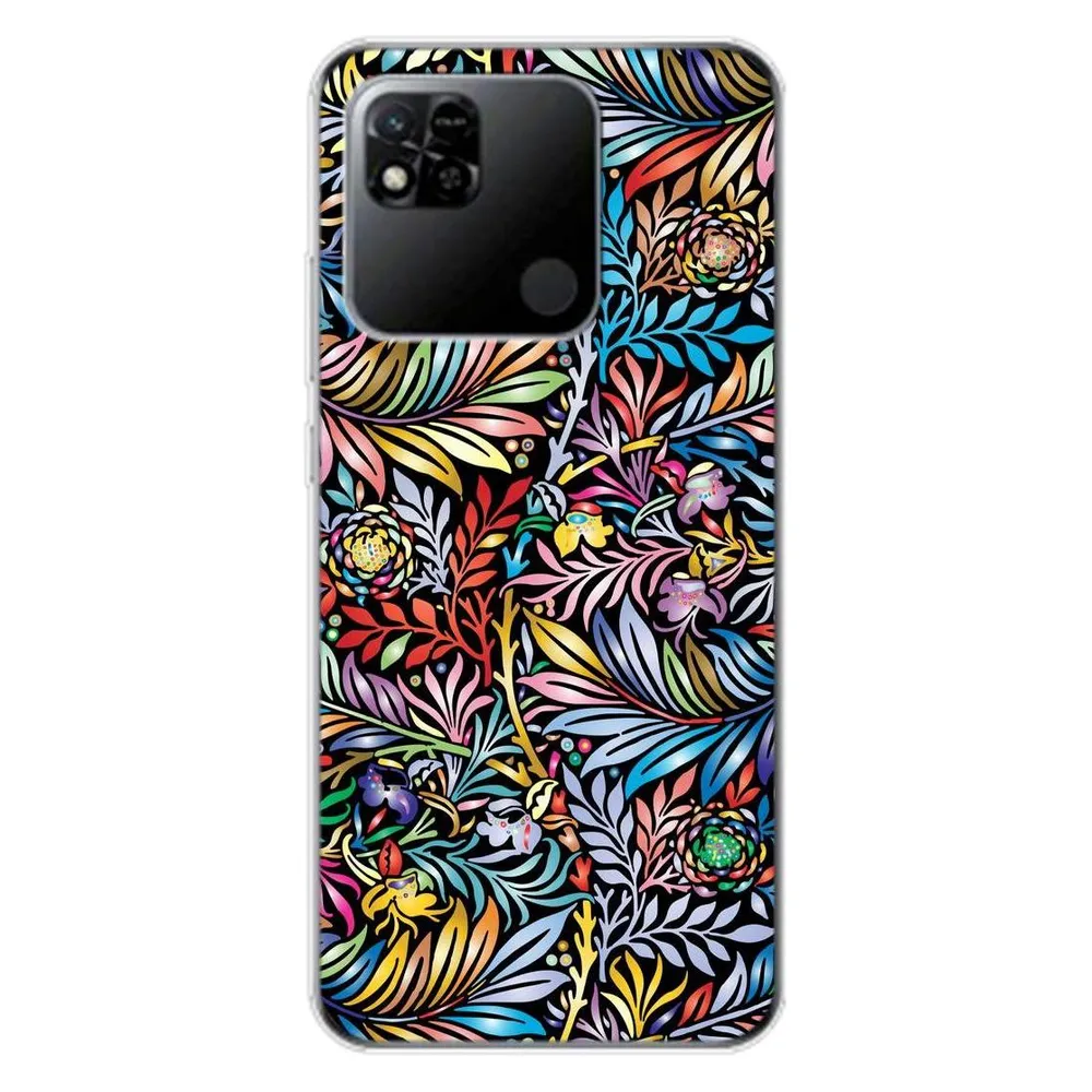 König Design Hülle Handy Schutz für Xiaomi Redmi 10A Case Cover Tasche Bumper Etuis TPU Neu (Xiaomi Redmi 10A)