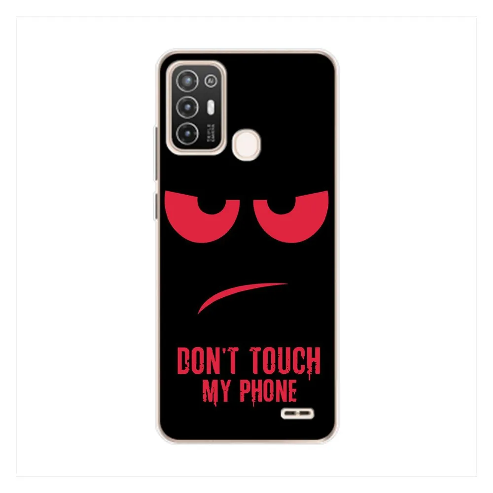 König Design Hülle Handy Schutz für ZTE Blade A52 Case Cover Tasche Bumper Etuis Backcover (ZTE Blade A52)