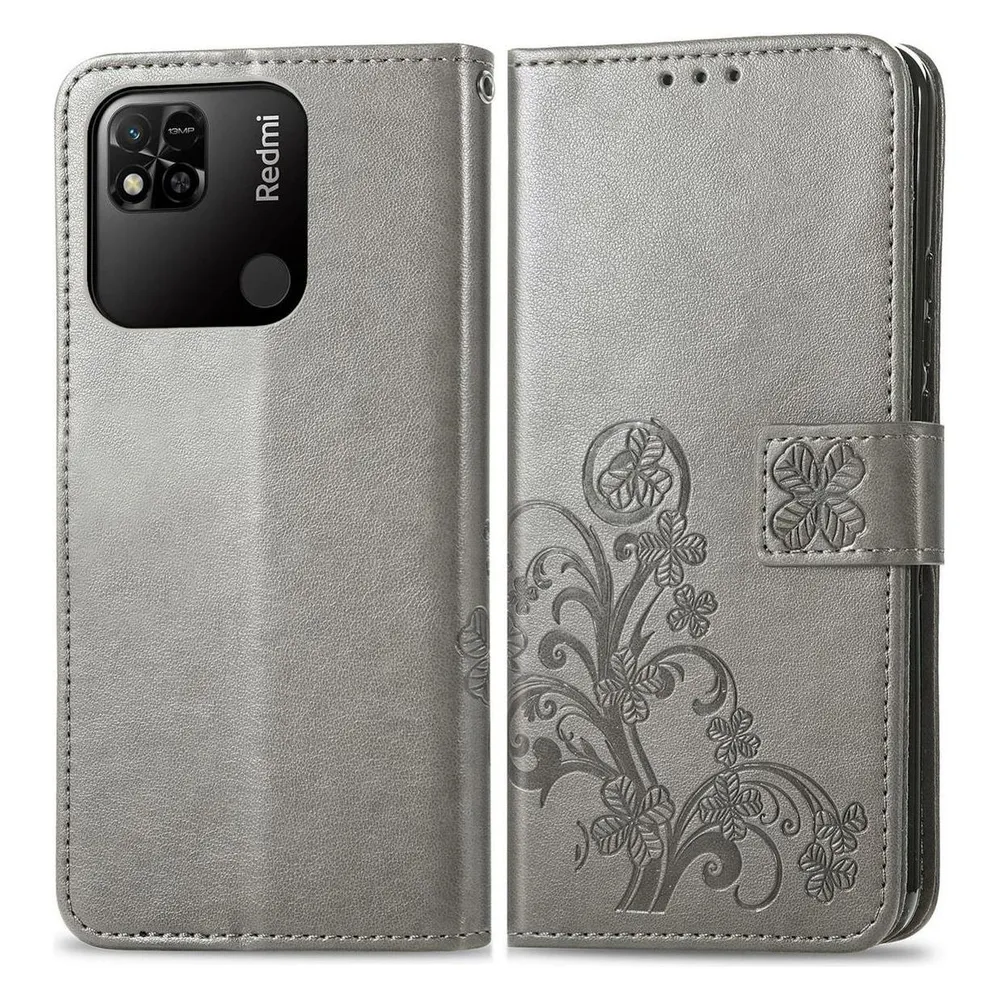 König Design Hülle Handy Schutz für Xiaomi Redmi 10A Case Cover Bumper Kartenfach Etuis Neu (Xiaomi Redmi 10A, Xiaomi Redmi 9C)