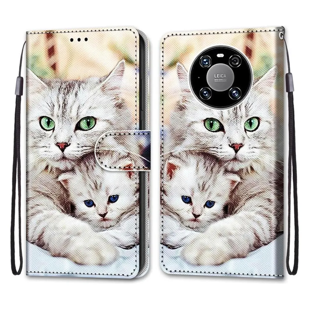 König Design Hülle Handy Schutz für Huawei Mate 40 Pro Case Flip Cover Tasche Etuis Bumper (Huawei Mate 40 Pro)