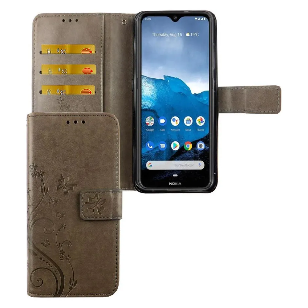 König Design Hülle Handy Schutz für Nokia 6.2 Case Cover Tasche Wallet Etui Handyhülle Bumper (Nokia 6.2)