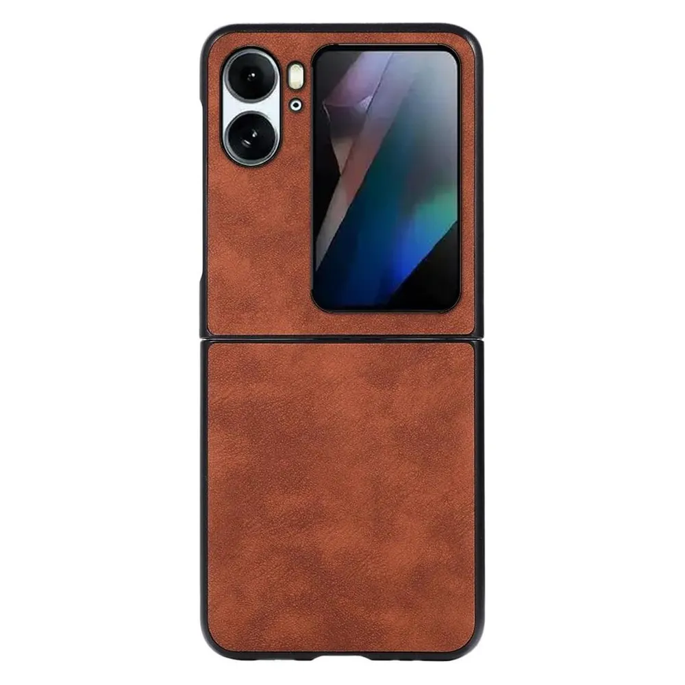 König Design Hülle Handy Schutz für OPPO Find N2 Case Cover Flip Tasche Etui Bumper Schale (Oppo Find N2 Flip)