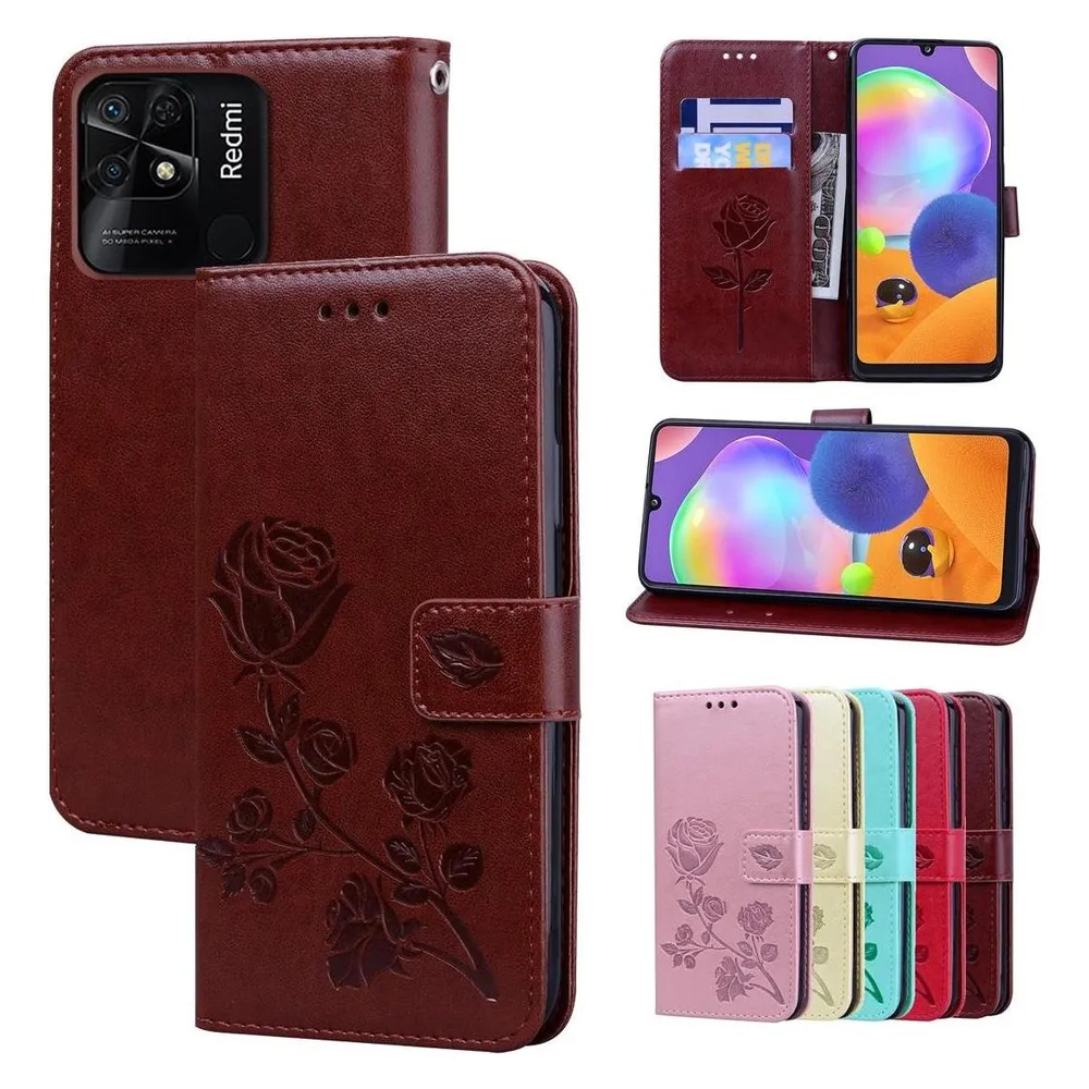 König Design Hülle Handy Schutz für Xiaomi Redmi 10C Case Cover Bumper Kartenfach Etuis Neu (Xiaomi Redmi 10C)