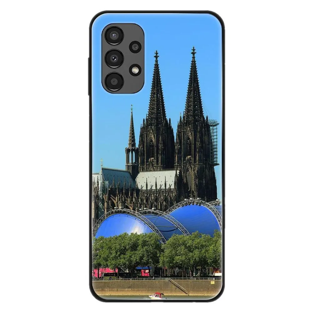 König Design Hülle Handy Schutz für Samsung Galaxy A13 4G Case Cover Tasche Bumper Etuis TPU (Samsung Galaxy A13 4G)