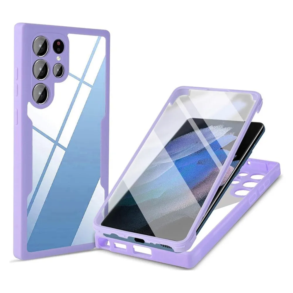 König Design Hülle Handy Schutz für Samsung Galaxy S22 Ultra 5G Case Full Cover Tasche Bumper (Samsung Galaxy S22 Ultra)