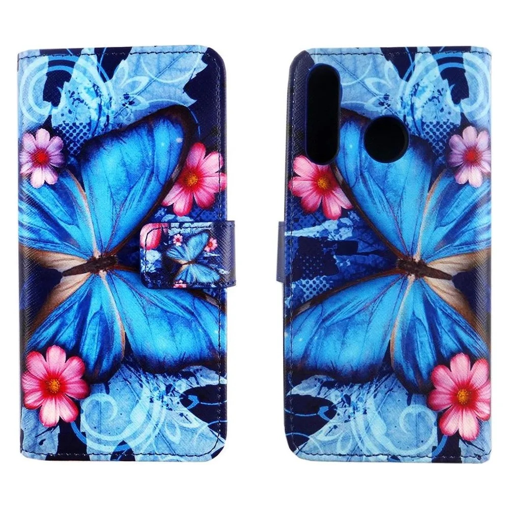 König Design Hülle Handy Schutz für Huawei P30 Lite Case Cover Tasche Wallet Etui Handyhülle (Huawei P30 Lite)
