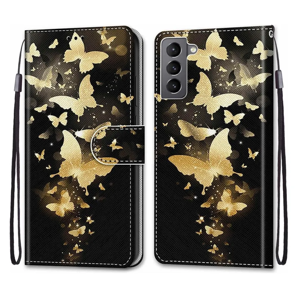 König Design Hülle Handy Schutz für Samsung Galaxy S22 5G Case Flip Cover Tasche Etui Bumper (Samsung Galaxy S22 5G)