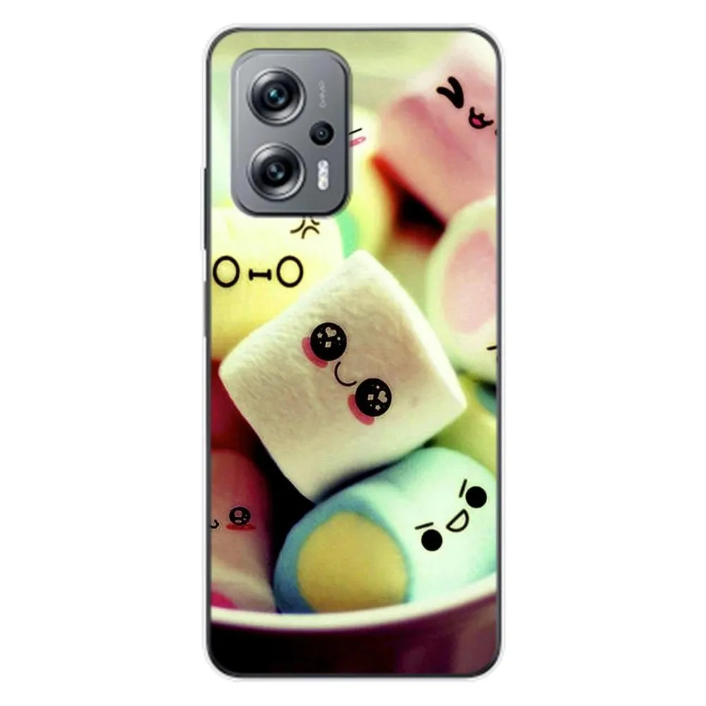 König Design Hülle Handy Schutz für Xiaomi Redmi K50i Case Cover Tasche Bumper Etuis TPU Neu (Xiaomi Redmi K50i)