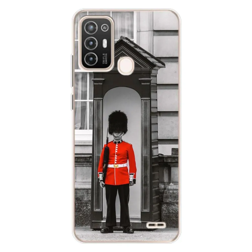König Design Hülle Handy Schutz für ZTE Blade A52 Case Cover Tasche Bumper Etuis Backcover (ZTE Blade A52)