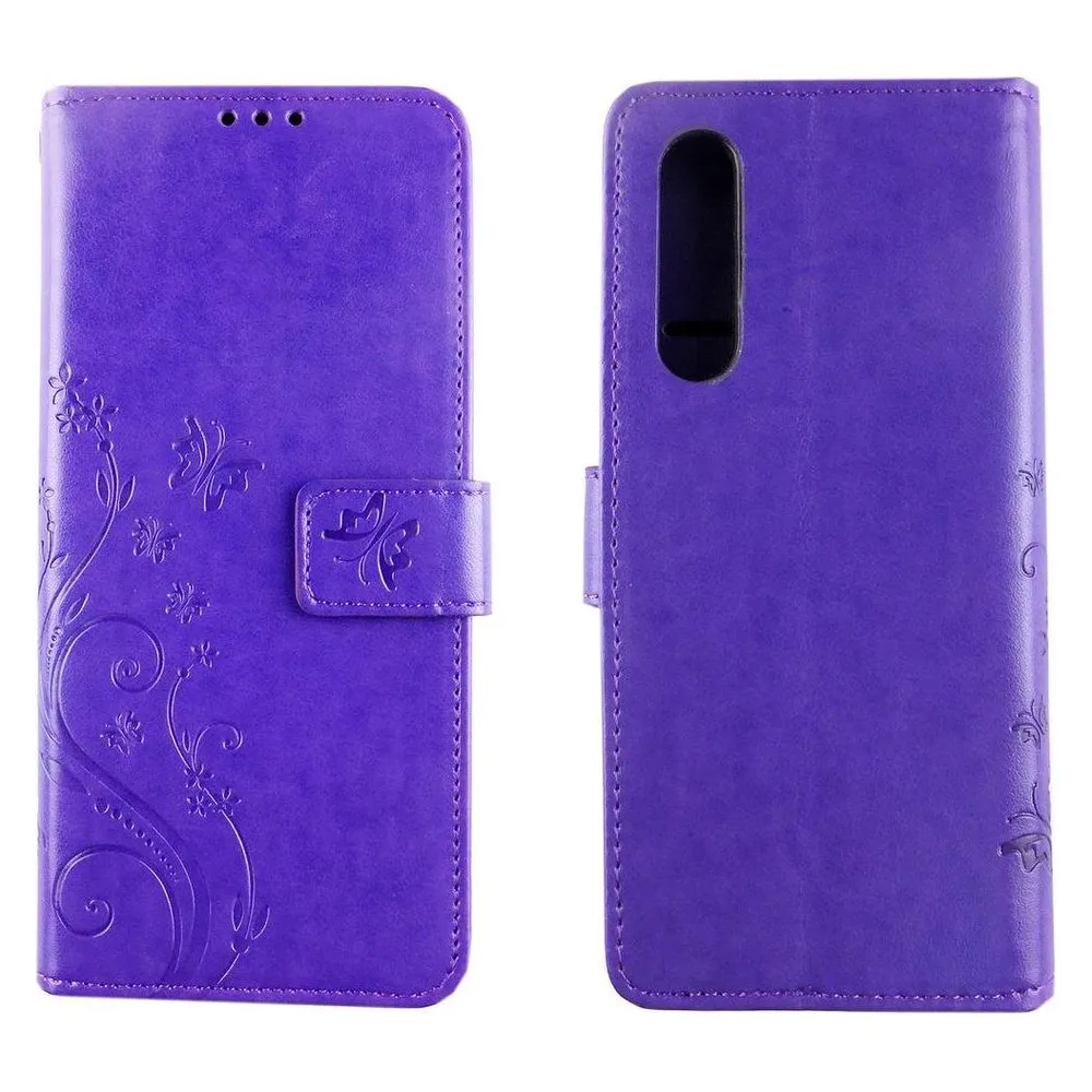 König Design Hülle Handy Schutz für Huawei P30 Case Cover Tasche Wallet Etui Handyhülle Neu (Huawei P30)