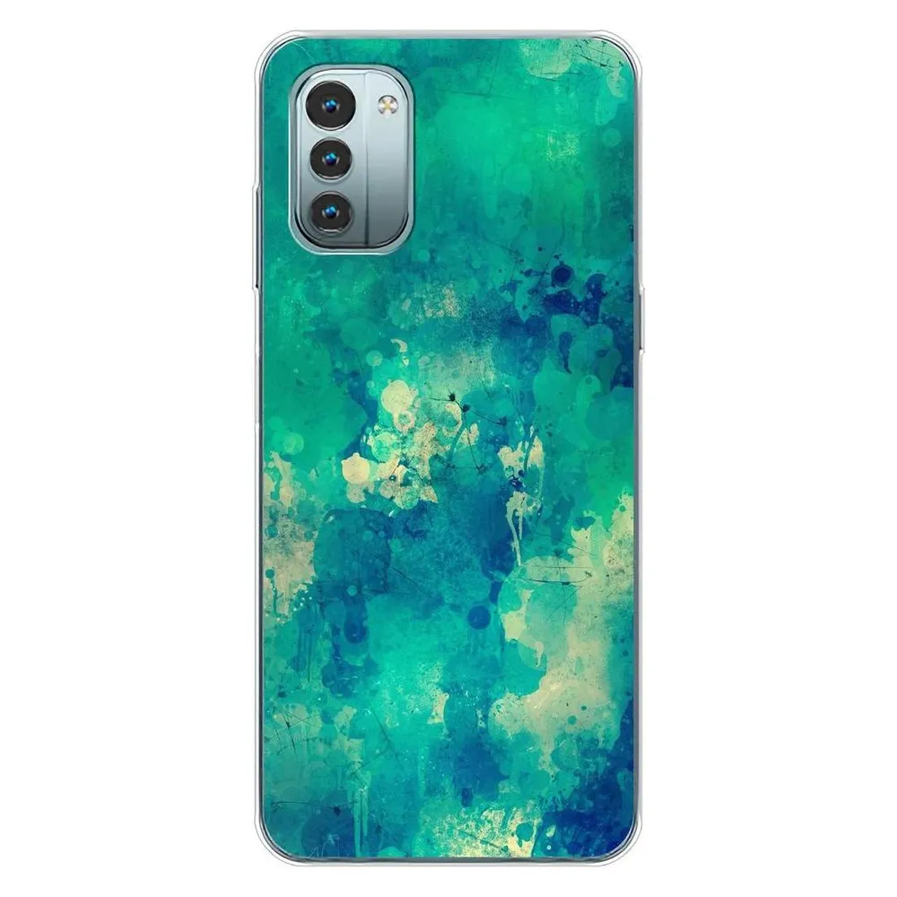 König Design Hülle Handy Schutz für Nokia G11 Case Cover Tasche Bumper Etuis Backcover TPU (Nokia G11)