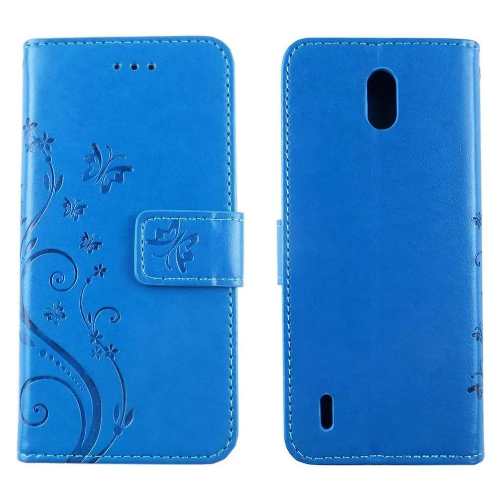 König Design Hülle Handy Schutz für Nokia 1.3 Case Cover Tasche Wallet Etui Handyhülle Bumper (Nokia 1.3)