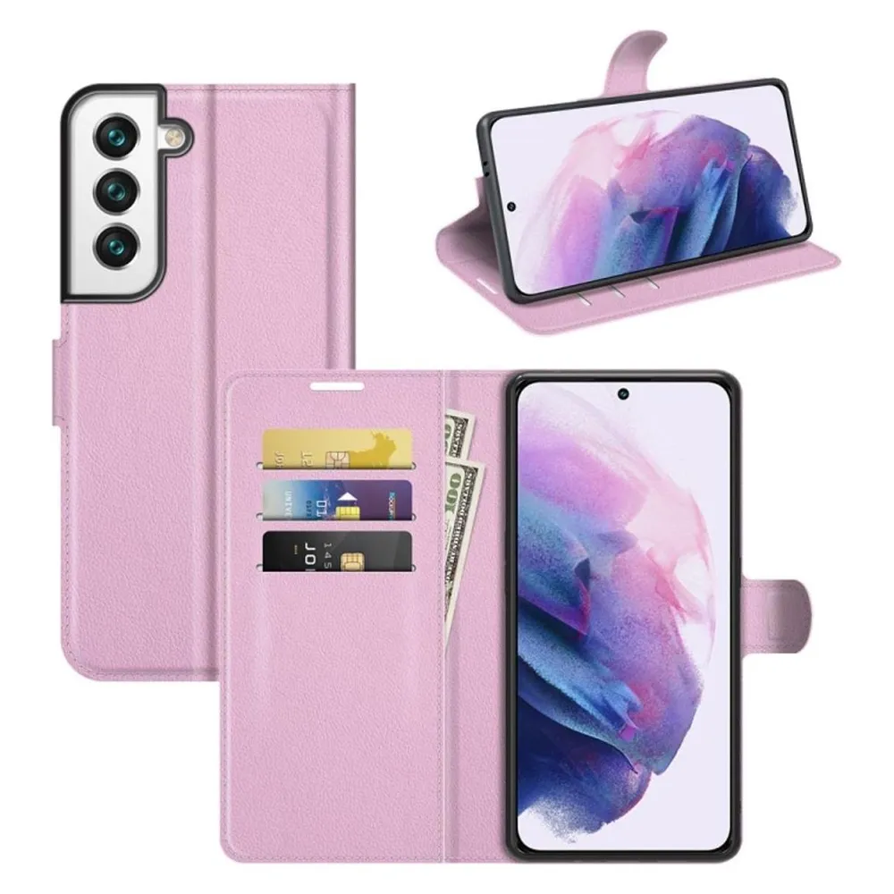 König Design Hülle Handy Schutz für Samsung Galaxy S22 5G Case Flip Cover Tasche Etui Bumper (Samsung Galaxy S22 5G)