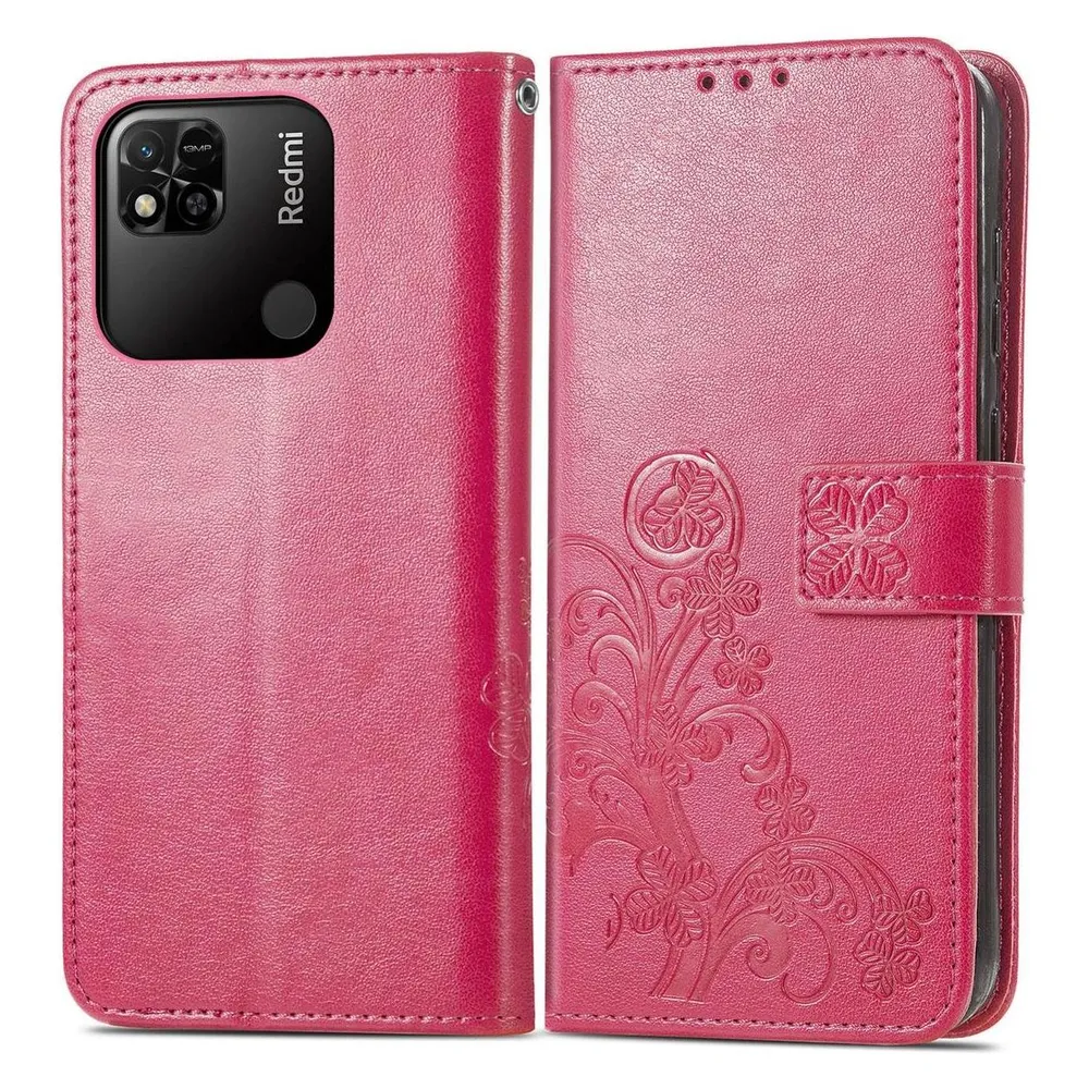 König Design Hülle Handy Schutz für Xiaomi Redmi 10A Case Cover Bumper Kartenfach Etuis Neu (Xiaomi Redmi 10A, Xiaomi Redmi 9C)