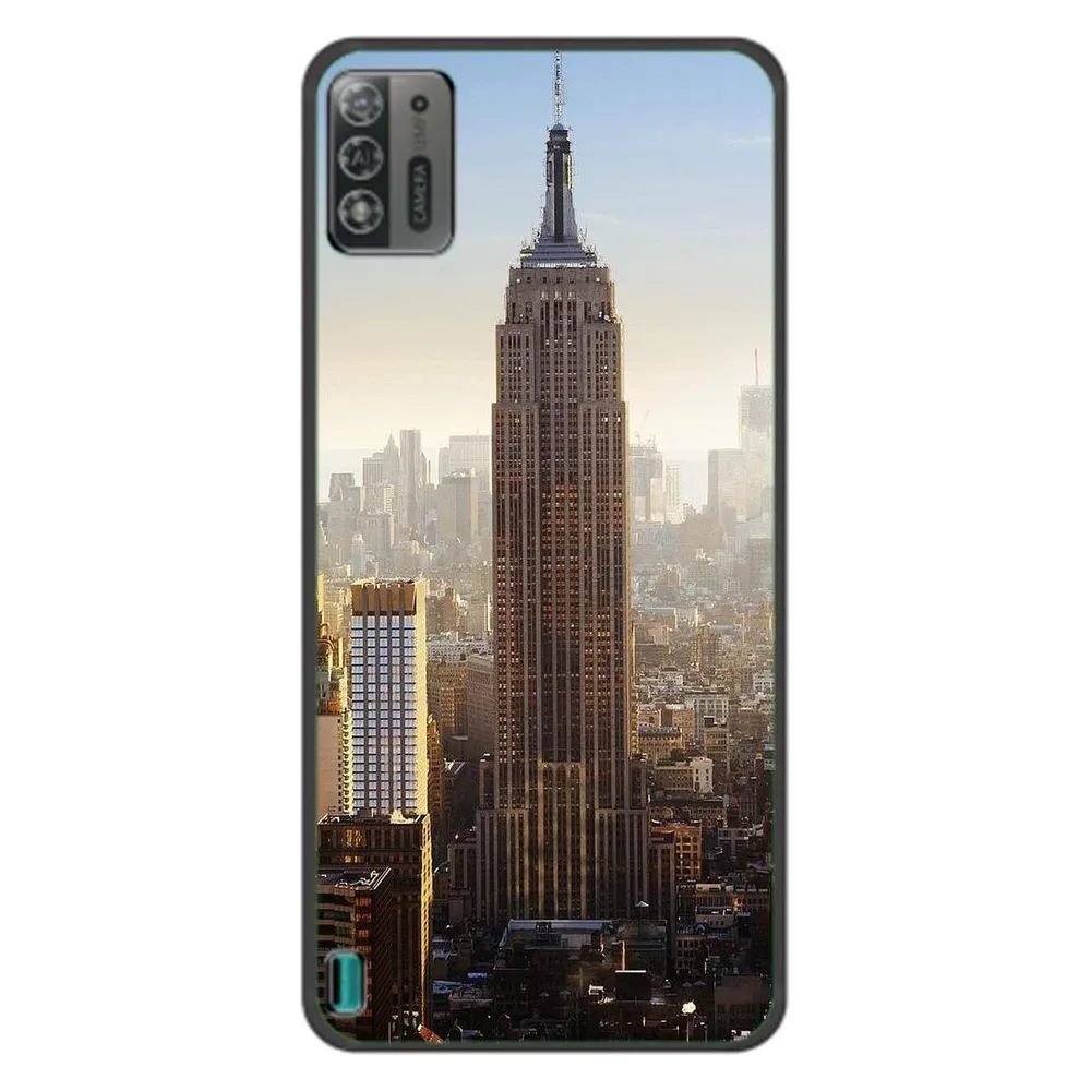 König Design Hülle Handy Schutz für ZTE Blade A52 Lite Case Cover Tasche Bumper Etuis TPU Neu (ZTE Blade A52 Lite)