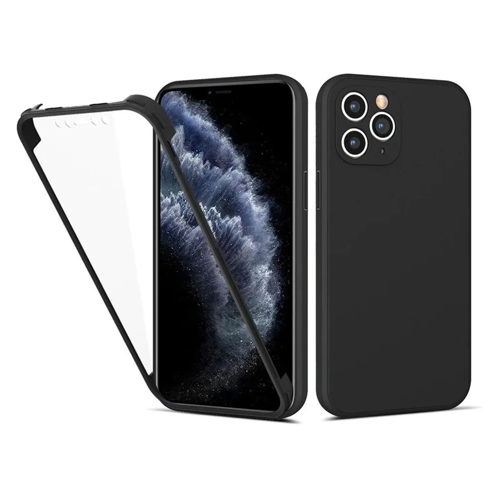 König Design Hülle Handy Schutz für Apple iPhone 12 13 Serie Case Full Cover Bumper Etuis Neu (Apple iPhone 13 Pro Max)