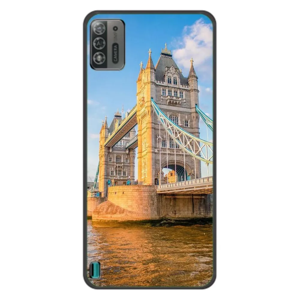 König Design Hülle Handy Schutz für ZTE Blade A52 Lite Case Cover Tasche Bumper Etuis TPU Neu (ZTE Blade A52 Lite)