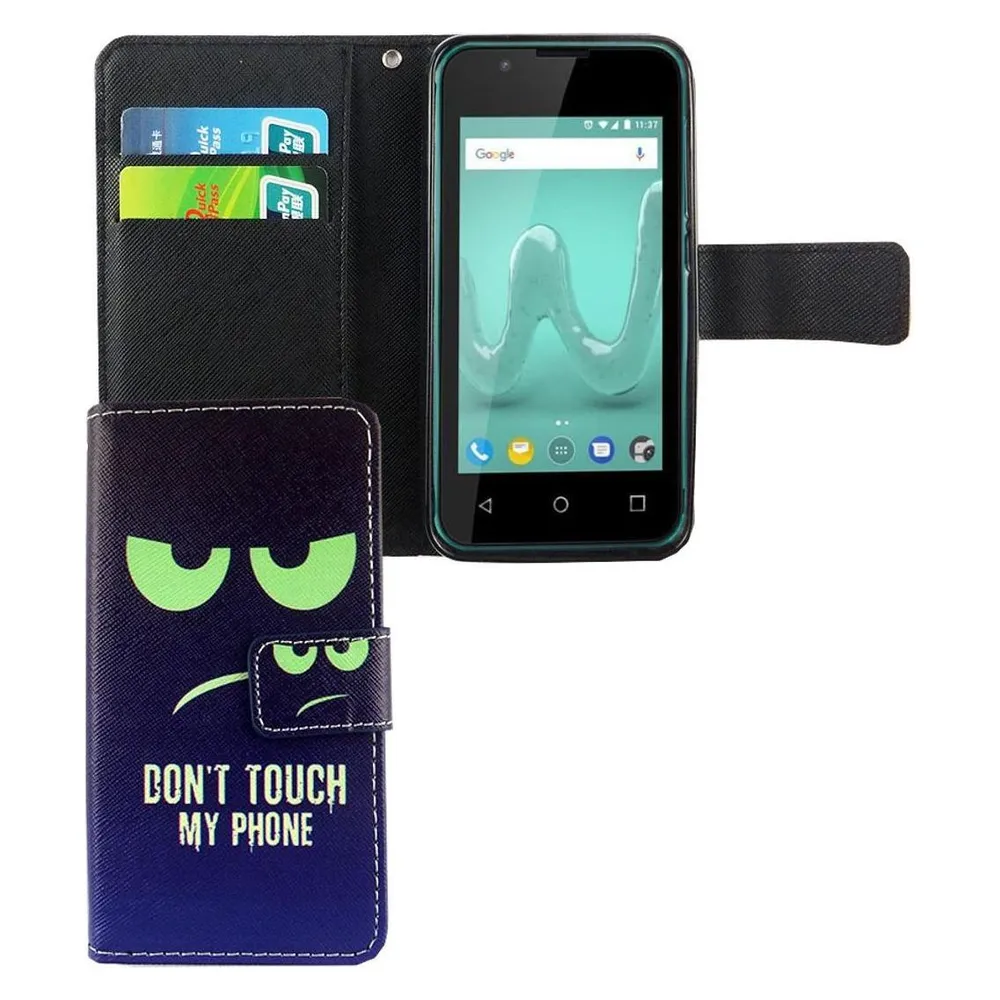 König Design Hülle Handy Schutz für Wiko Sunny 2 Case Cover Tasche Wallet Etui Handyhülle Neu (Wiko Sunny 2)