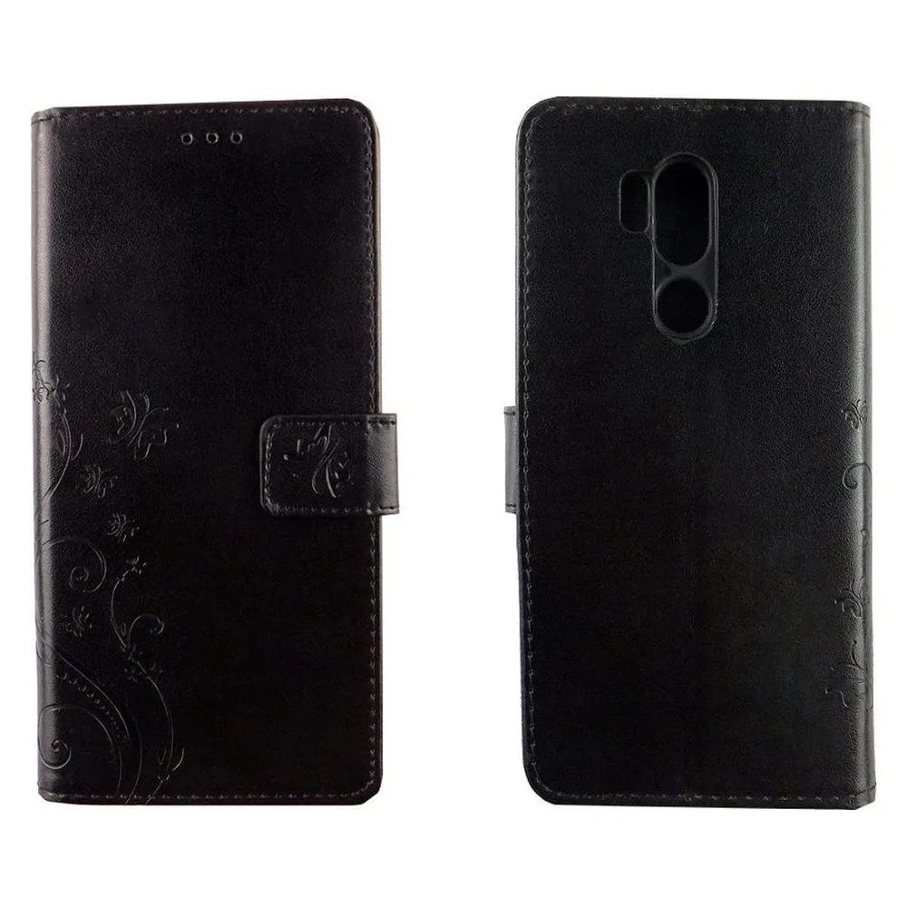 König Design Hülle Handy Schutz für LG G7 Case Cover Tasche Wallet Etui Handyhülle Bumper Neu (LG G7)