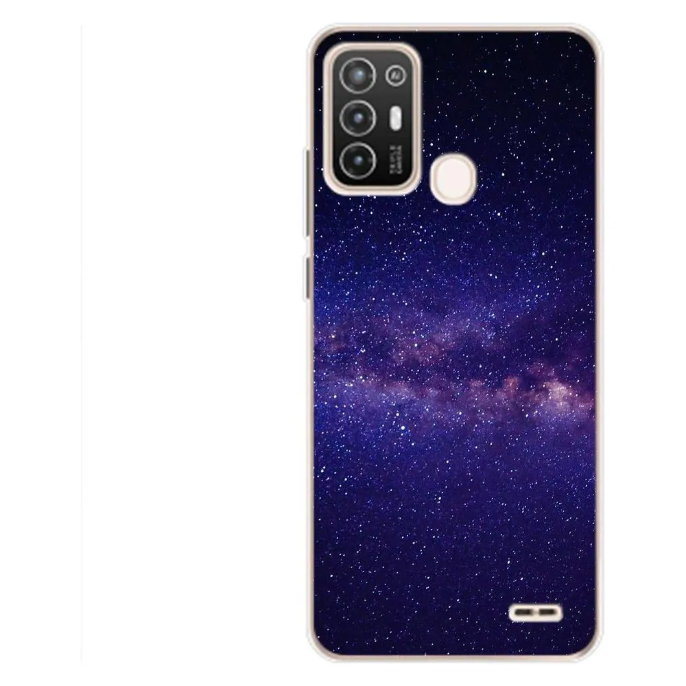 König Design Hülle Handy Schutz für ZTE Blade A52 Case Cover Tasche Bumper Etuis Backcover (ZTE Blade A52)