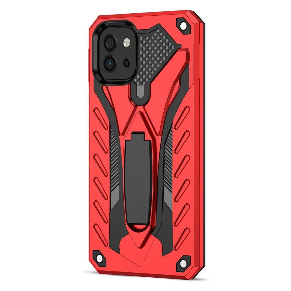 König Design Hülle Handy Schutz für Samsung Galaxy A03 Case Cover Tasche Etuis Bumper Halter (Samsung Galaxy A03)