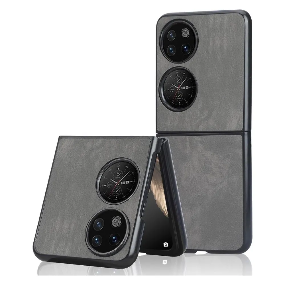König Design Hülle Handy Schutz für Huawei P50 Pocket Case Cover Bumper Etuis Schale Rahmen (Huawei P50 Pocket)