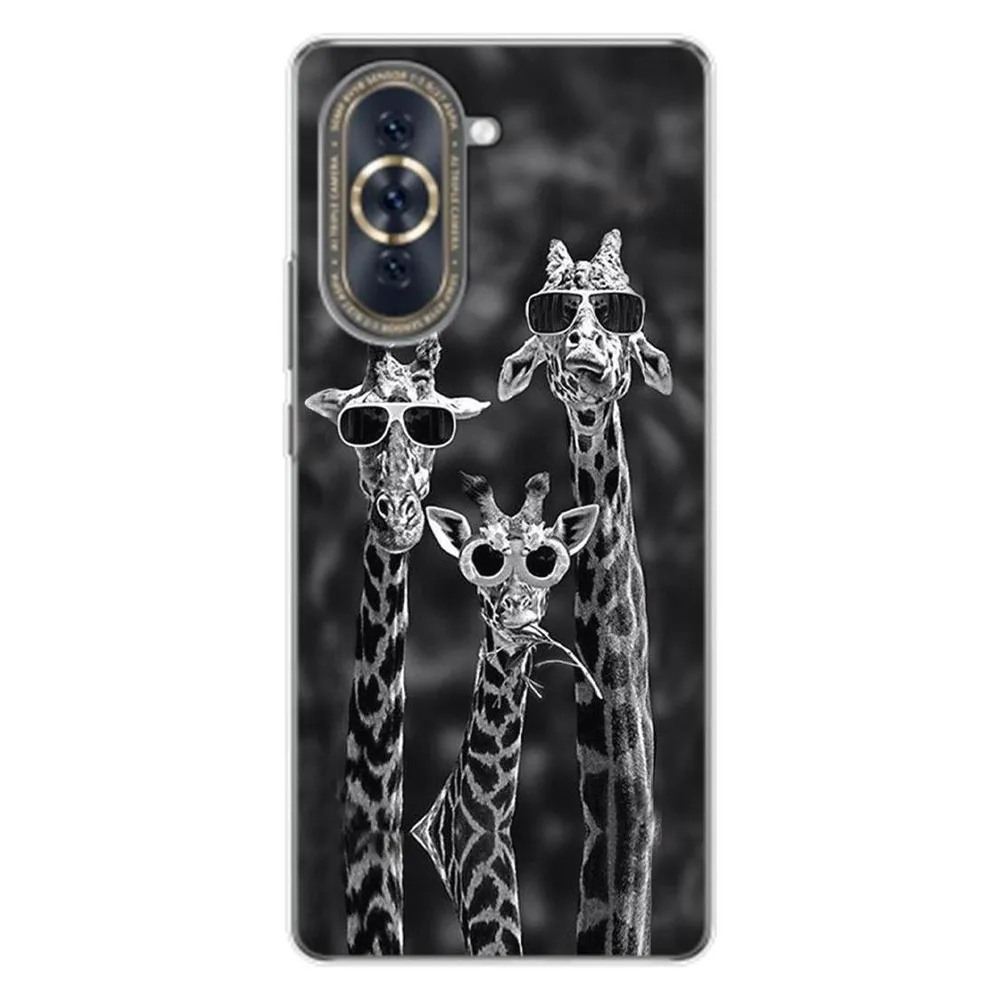 König Design Hülle Handy Schutz für Huawei nova 10 Case Cover Tasche Bumper Etuis TPU Neu (Huawei Nova 10)