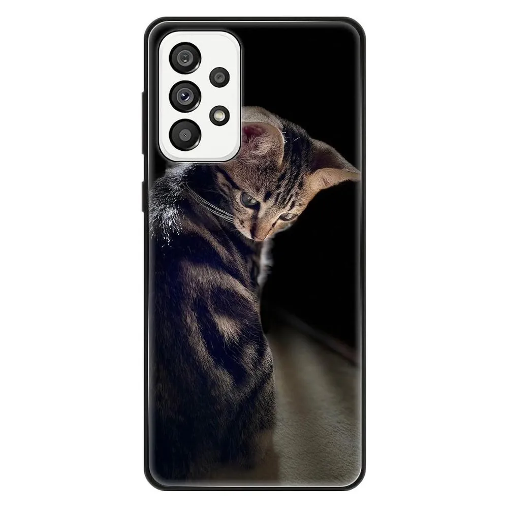 König Design Hülle Handy Schutz für Samsung Galaxy A73 5G Case Cover Tasche Bumper Etuis TPU (Samsung Galaxy A73 5G)