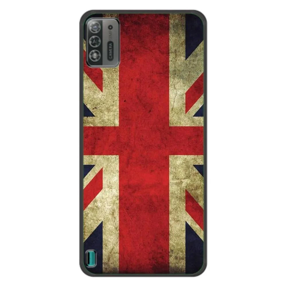 König Design Hülle Handy Schutz für ZTE Blade A52 Lite Case Cover Tasche Bumper Etuis TPU Neu (ZTE Blade A52 Lite)