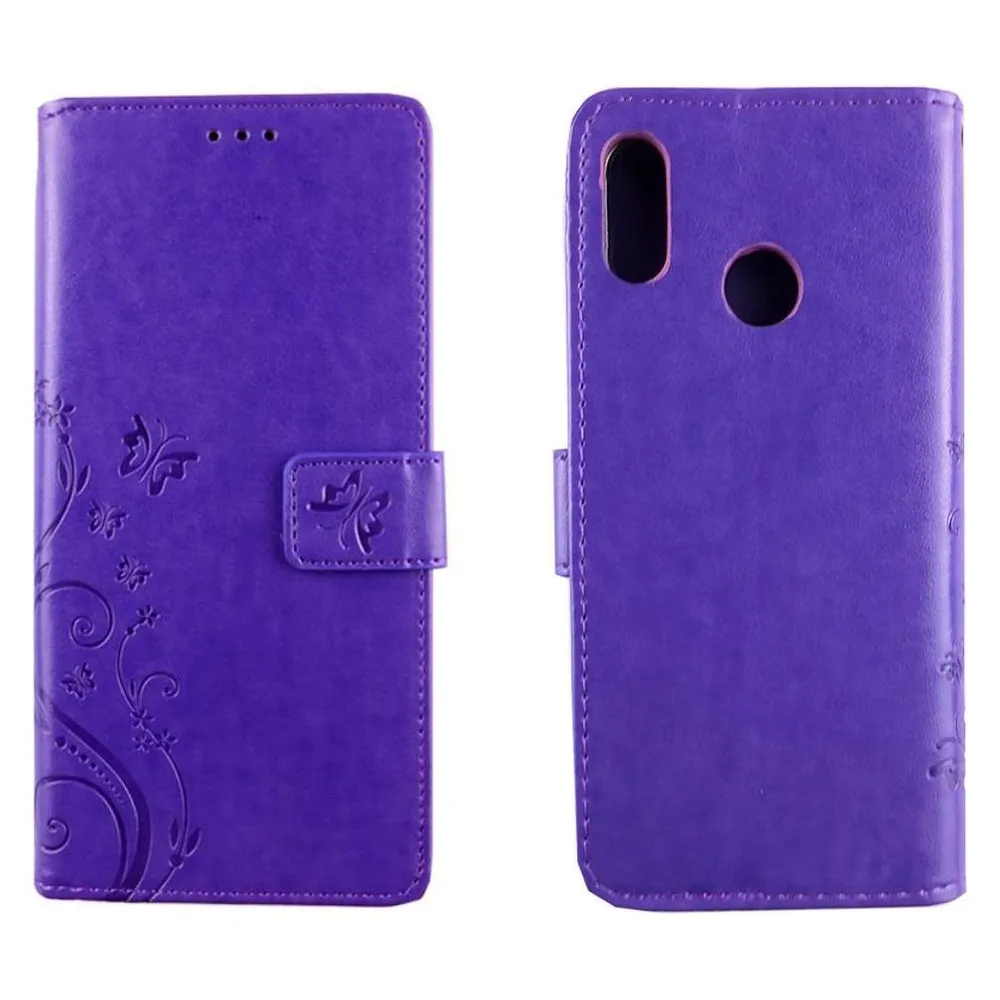 König Design Hülle Handy Schutz für Huawei P20 Lite Case Cover Tasche Wallet Etui Handyhülle (Huawei P20 Lite)