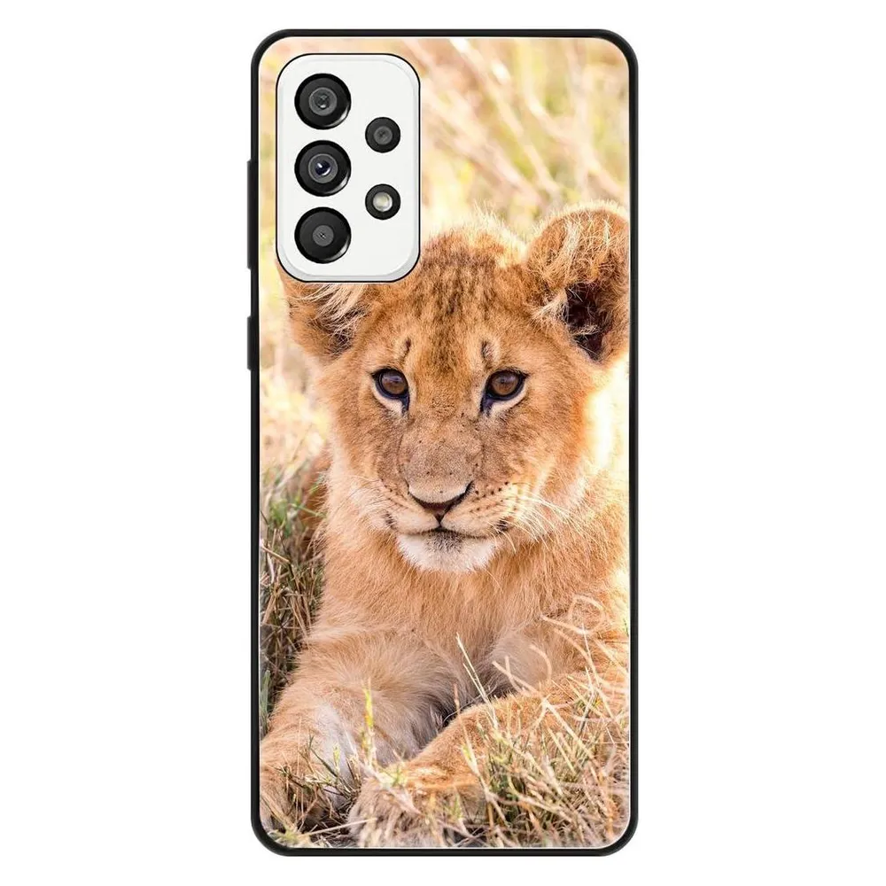König Design Hülle Handy Schutz für Samsung Galaxy A73 5G Case Cover Tasche Bumper Etuis TPU (Samsung Galaxy A73 5G)
